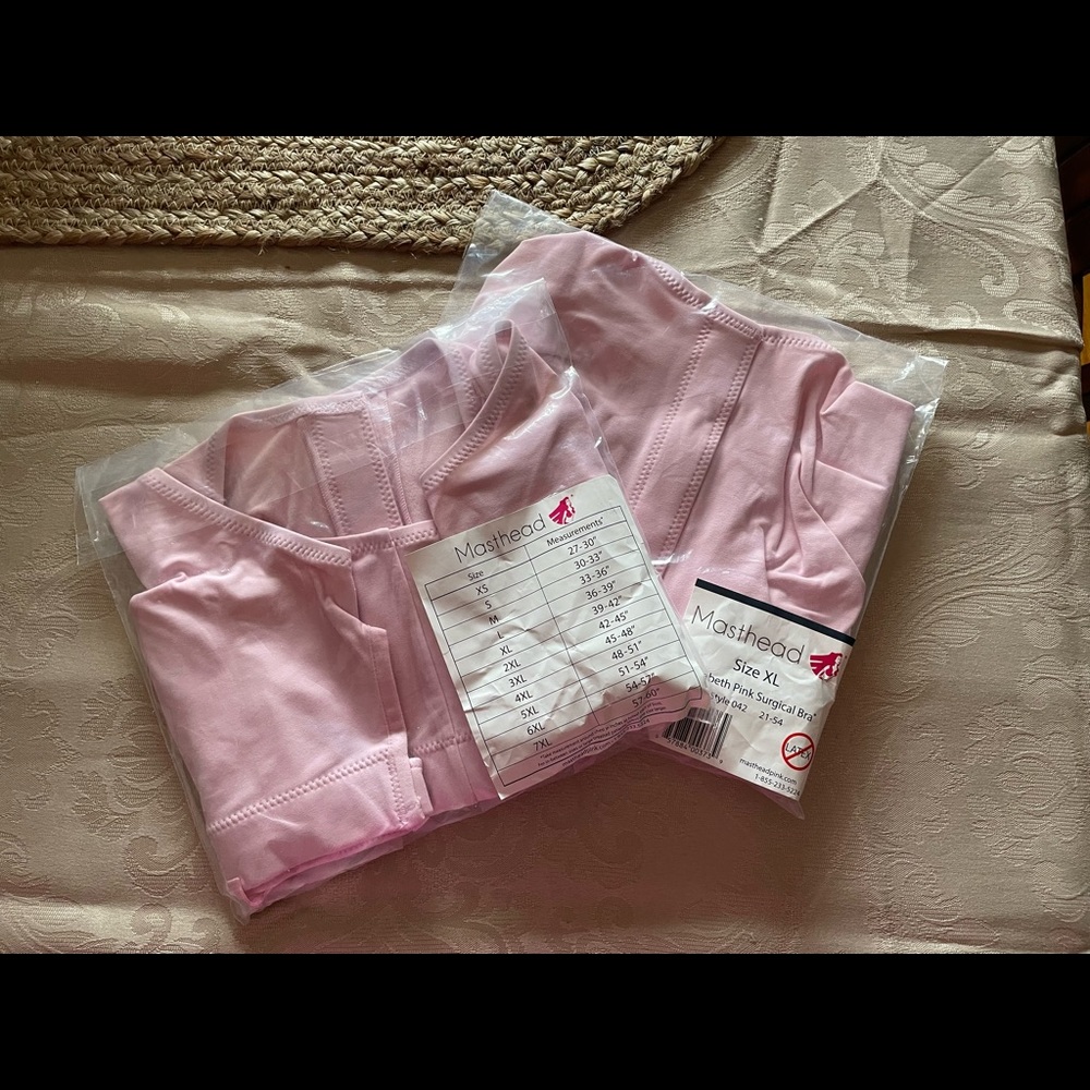 Mastectomy Bra XL - set of two